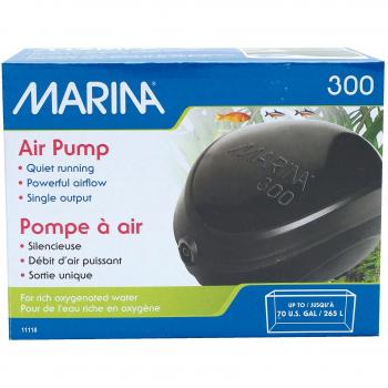 Marina 300 Quiet Air Pump for 265‑Liter Aquariums