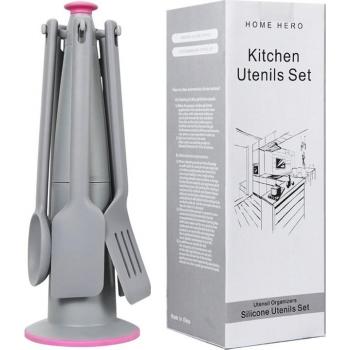 Juego de utensilios de cocina con cepillo para aceite