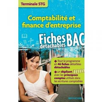 Comptabilité et finance d'entreprise Terminale STG