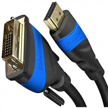 KabelDirekt – Cavo HDMI-DVI 1,5 m