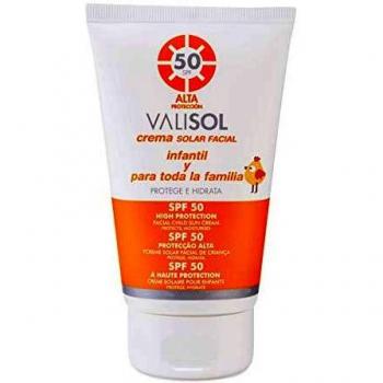 VALQUER LABORATORIOS CREMA SOLAR FACIAL SPF50 100ML. Crema infantil. Protege e hidrata