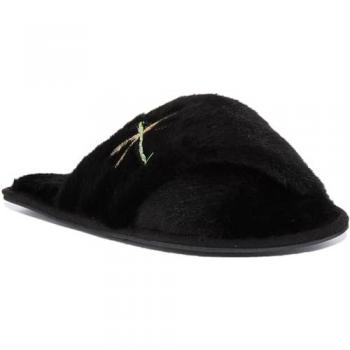 Joules Women’s Black Slipper Set – Slippet Lux