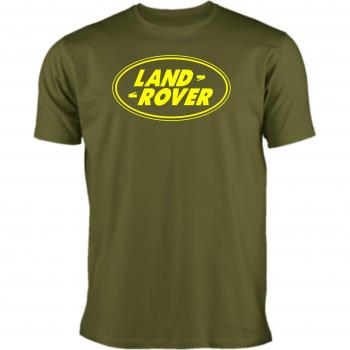 Landrover T-Shirt, Offroad T-Shirts in allen Größen, Olive