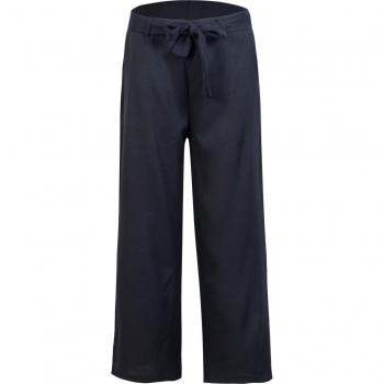 Pantalones Largos Culottes Sólidos Mujer