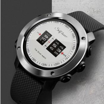 Men's Unique Rolling Time Watch