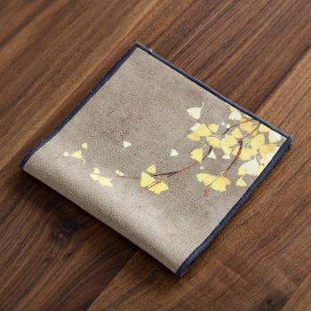 Fine Dining Velvet Tea Tray Accessory