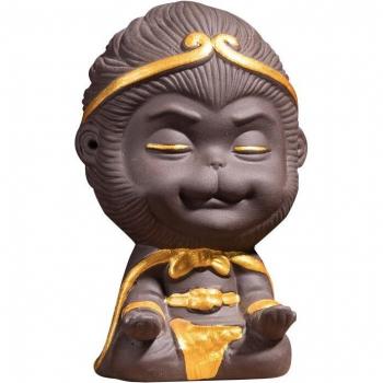 Handmade Jusen Monkey King Tea Accessory Set