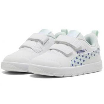 Puma Courtflex V3 Dotty V Inf – Taille 35½ Blanc
