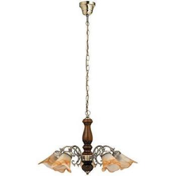 Rabalux Pendelleuchte 7095 Rustic 3 Ø70cm H:38cm bronzefarben/ Walnuss