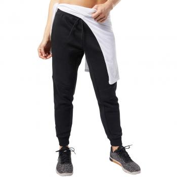 Reebok Damen Linear Logo Sweatpants Schwarz S