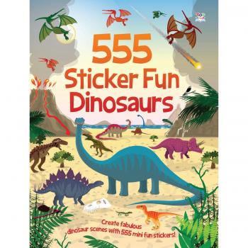 555 Dinosaurs (555 Sticker Fun)
