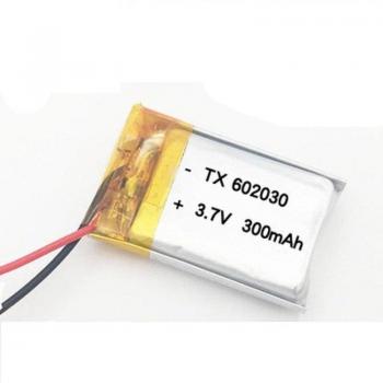 300mAh 3.7V Lithium Polymer Battery for Bluetooth Speakers