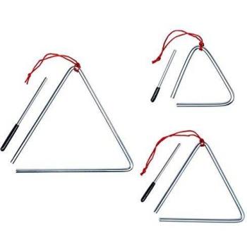 Triomètre VidaXL (3 triangles) Acier inoxydable