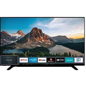 Toshiba 65U2963DG 65 Ultra HD Smart-TV mit Dolby Vision HDR und Triple Tuner – Onkyo Klangsystem – Alexa-Integration – Schwarz