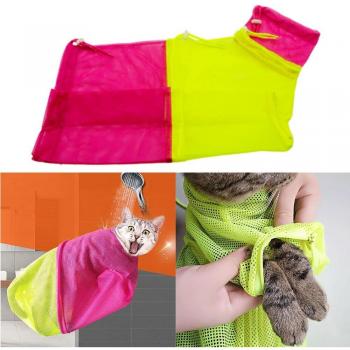 Anti-Scratch Cat Bathing Bag