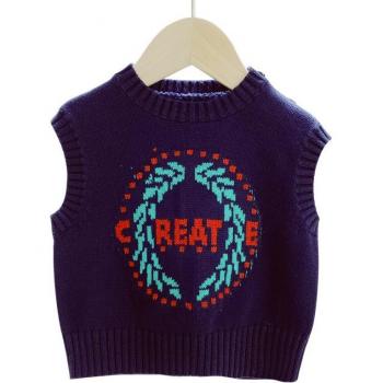 Ropa de Otoño para Niños: Chaleco Azul 3-24 Meses