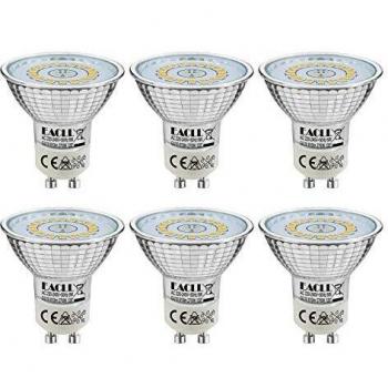 GU10 LED Leuchtmittel EACLL – 6 W, Warmweiß 2700 K – 610 lm – 55 W Halogen‑Reflex
