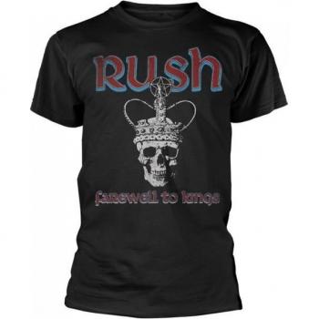T-shirt Maniche Longe Rush Farewell to Kings Nero