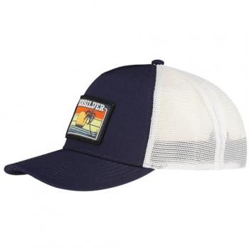 Baffo Quiksilver Riding Around Trucker Blu Navy