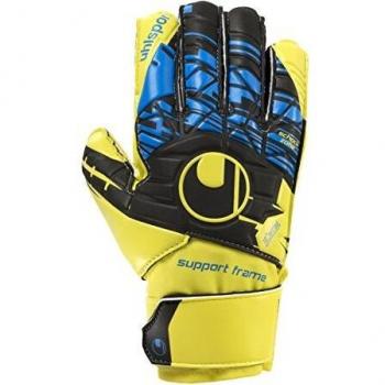 UHLSPORT Speed Up Soft SF Junior Torhüter Handschuh – Gelb/Schwarz – 4,5