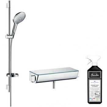 Pack douche thermostatique HANSGROHE Ecostat Comfort et Raindance Select S