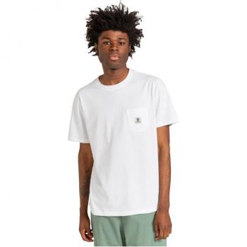 Element Maglietta Basic Pkt Lbl Optic White S