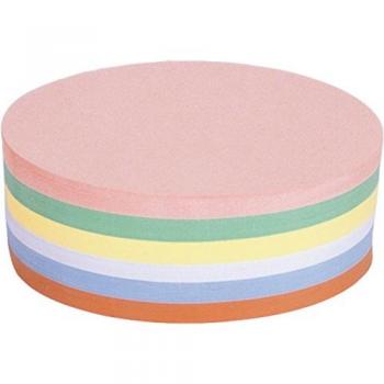 Magnetoplan Präsentationskarten rund, Ø 100 mm, 500 Stück, rosa