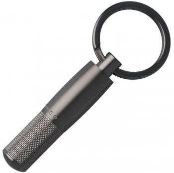 Schlüsselanhänger „Einfache Matte in Dunkelchrom“