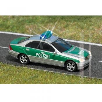 Veicolo di emergenza Modellistico Mercedes Benz Classe C H0 Polizei Busch 5630