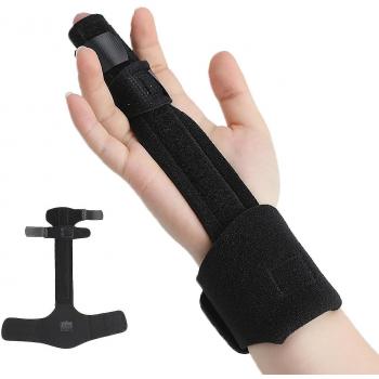 Attelle réglable pour doigt cassé
