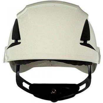 3M SafeGuard X5500 Draaiknop Witte Veiligheidshelm