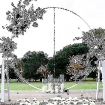 Círculo de Globo para Bodas 80CM