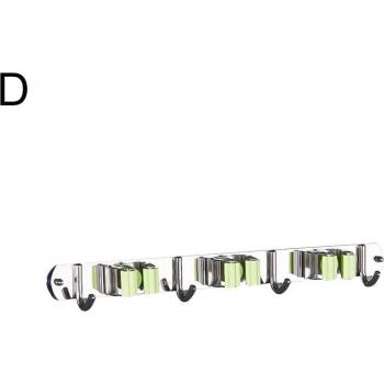5‑facher Haken-Organizer für Mopp, Pinsel & Besen