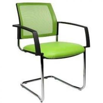 2 Topstar Besucherstühle BtoB 20 BB490A S05 grün Stoff hier online günstig kaufen!