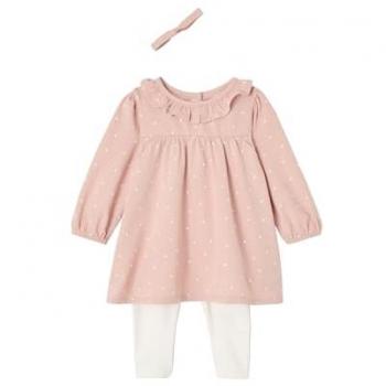 VERTBAUDET Ensemble mignon bébé robe et legging