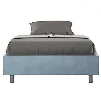 Cama Sommier Azul Claro 100x200 Azelia