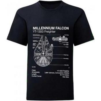 Star Wars Millennium Falcon Design T‑Shirt