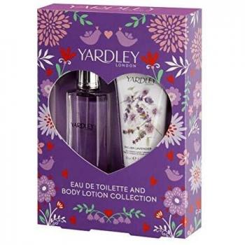Yardley Lavender Eau de Toilette 50ml & Body Lotion 50ml Set