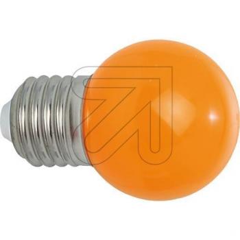 Feestverlichting oranje LED-lamp E27 1W IP54