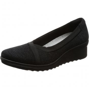 Clarks Damen-Caddell Dash Schuh, 5.5 (Schwarz)