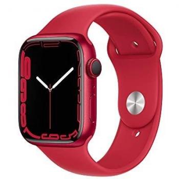 Apple Watch Series 7 GPS, Cassa 45mm in Alluminio (PRODUCT)RED con Cinturino Sportivo (PRODUCT)RED
