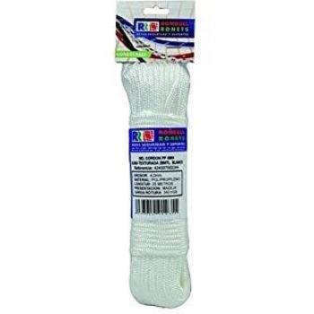 CABLE RIEL POLIPROPILENO 2,5 MM BLANCO 10 M