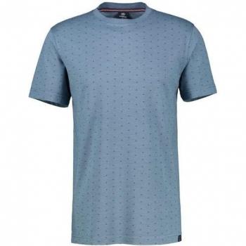 Heren T-shirt Lerros in Crispy Blue, Artikel 25430301 443