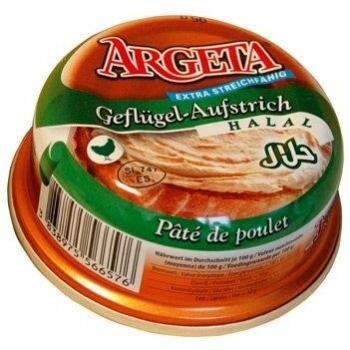 Argeta Huhn HALAL Aufstrich, 95g
