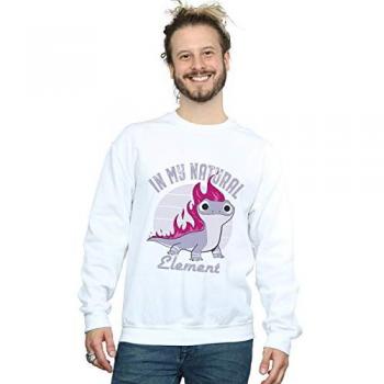 Disney Sudadera para Hombre de Frozen 2 Salamander Bruni Element