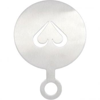 Molde para café en forma de corazón