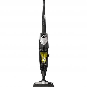 Rowenta RH8155WA Powerline Extreme Cyclonic Stielstaubsauger, Schwarz/Silber/Gelb