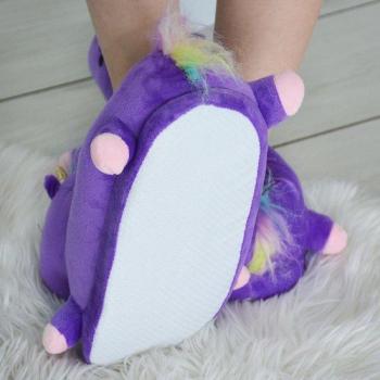 Taglia Unica Pantofole Unicorno Viola di Viking Choice