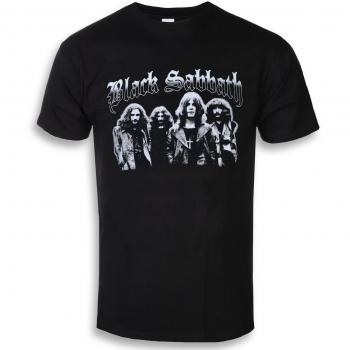 Black Sabbath Greyscale Group Metal T-Shirt