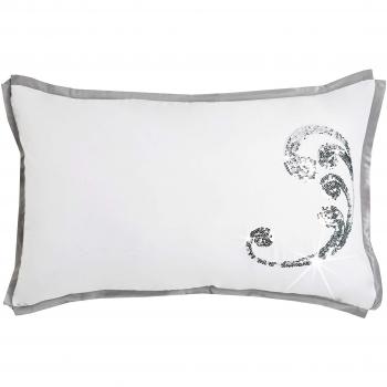 Smart Living Polycotton Caprice Pillowcase Set in White – Soft & Breathable Standard Size